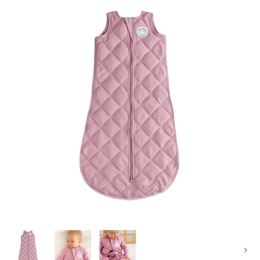 Quilted Pink Kids Pajama Sleep Sack
